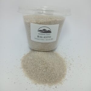 Balasto Silica Blanco Escala HO