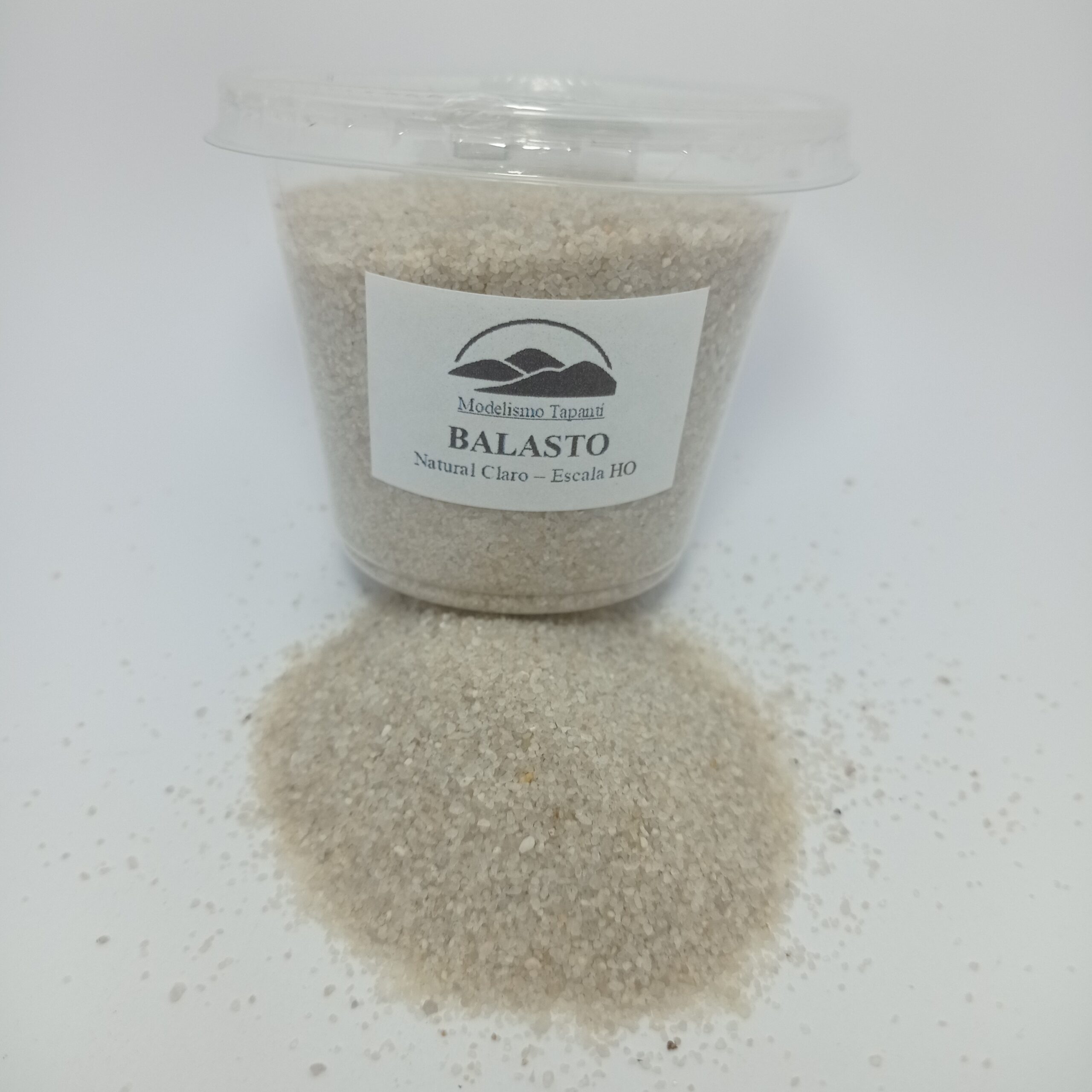 Balasto Silica Blanco Escala HO