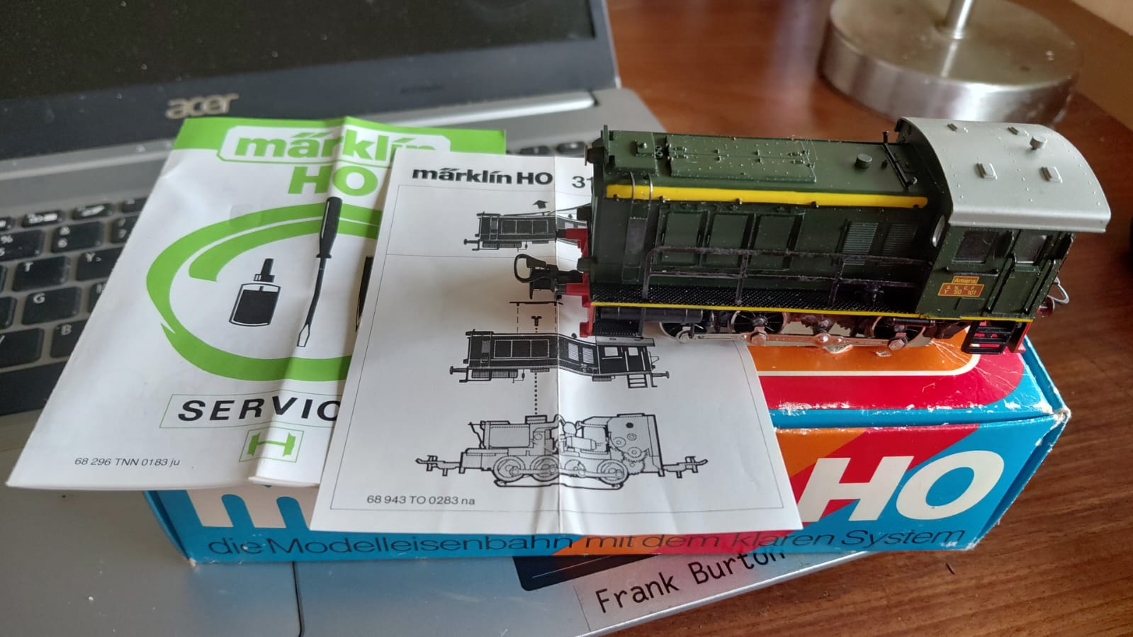 Märklin 3145 - Locomotora Diésel de Maniobras SNCF - HO DC Digital - Imagen 2